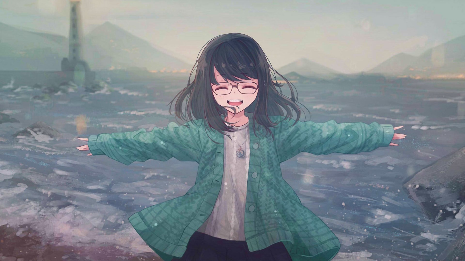 给你一个拥抱-女孩